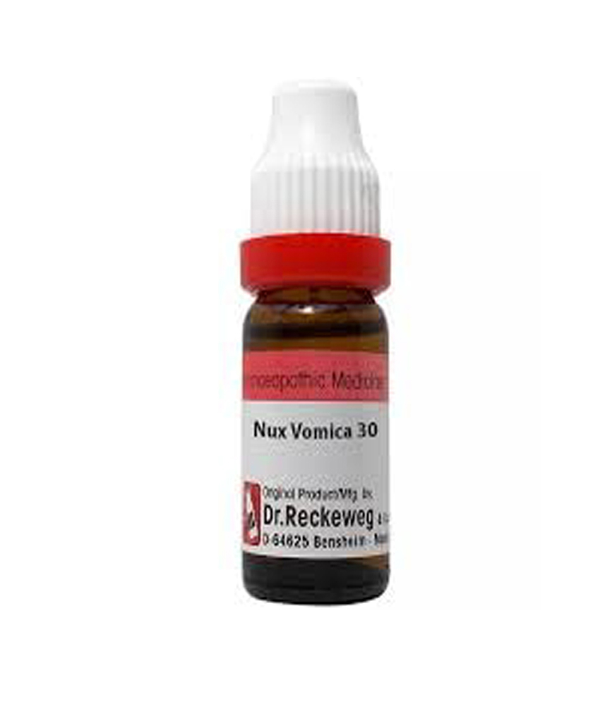 Dr. Reckeweg Nux Vomica Dilution 30 CH 11 Ml