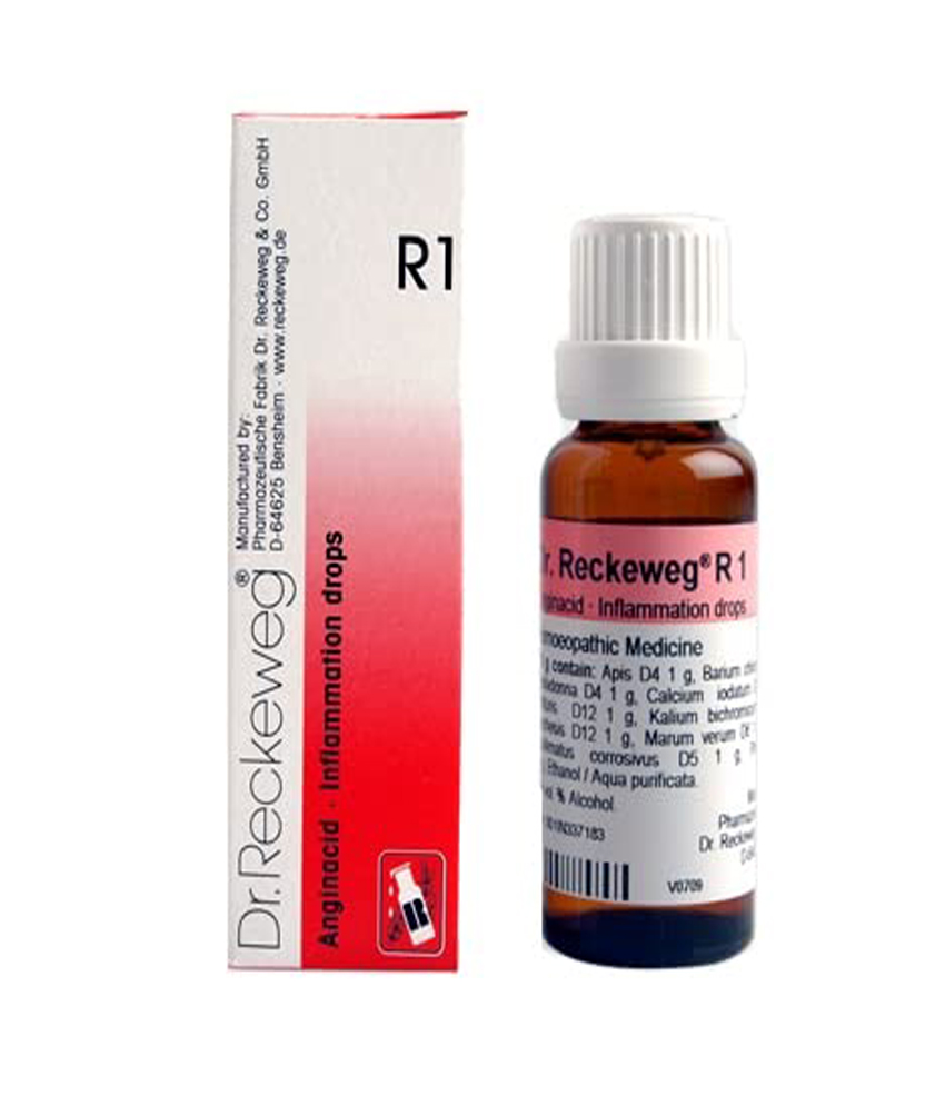 Dr. Reckeweg R1 Inflammation Drop 22Ml Dr. Reckeweg R1 Inflammation Drop 22 Ml