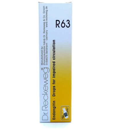 Dr. Reckeweg R63 Impaired Circulation Drop 22 Ml