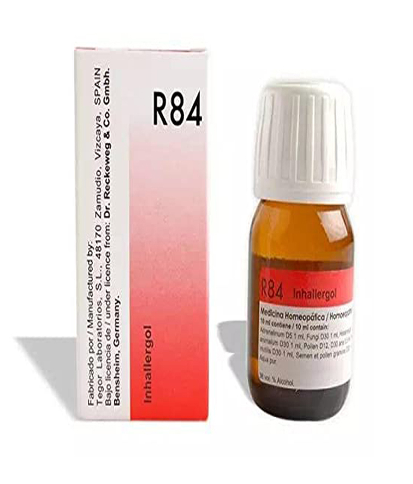 Dr. Reckeweg R84 Inhalent Allergy Drop 30Ml Dr. Reckeweg R84 Inhalent Allergy Drop 30 Ml