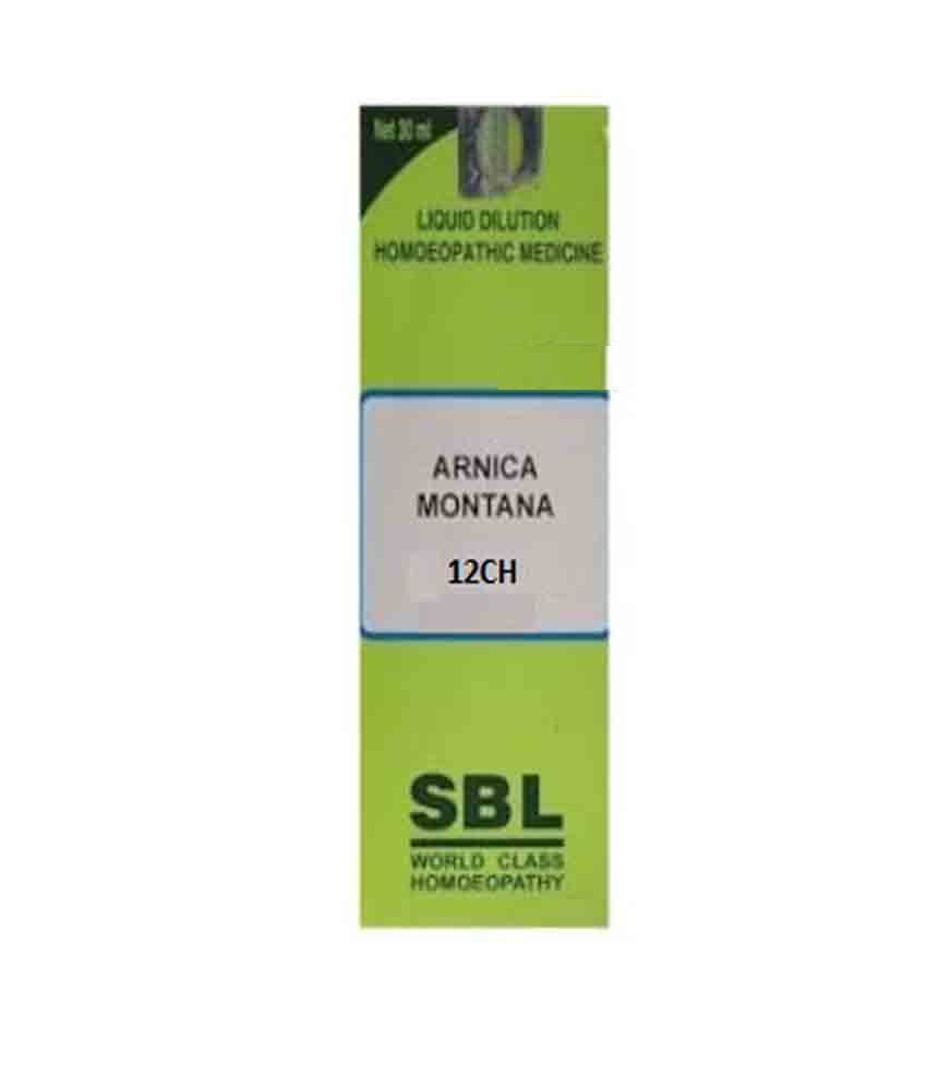 Sbl Arnica Montana Dilution 12 Ch 30ml