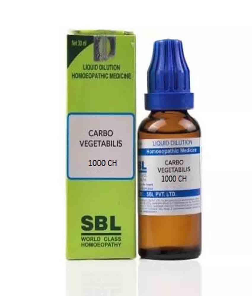 Sbl Carbo Vegetabilis Dilution 1000 Ch 30ml