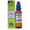 Sbl Rhus Toxicodendron Dilution 30 Ch 30ml