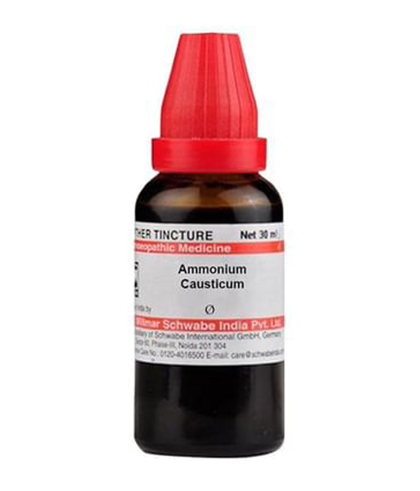 Dr Willmar Schwabe India Ammonium Causticum Mother Tincture Q