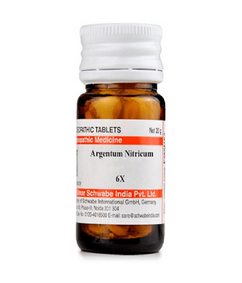Dr Willmar Schwabe India Argentum Nitricum Trituration Tablet 6X