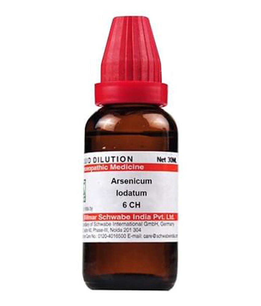 Dr Willmar Schwabe India Arsenicum Iodatum Dilution 6 CH