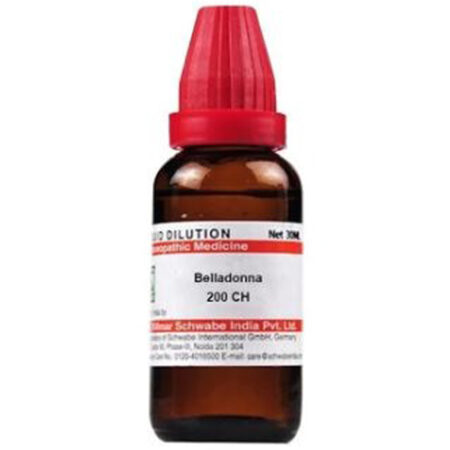 Dr Willmar Schwabe India Belladonna Dilution 200 Ch