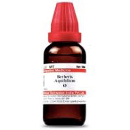 Dr Willmar Schwabe India Berberis Aquifolium Mother Tincture Q 30 Ml