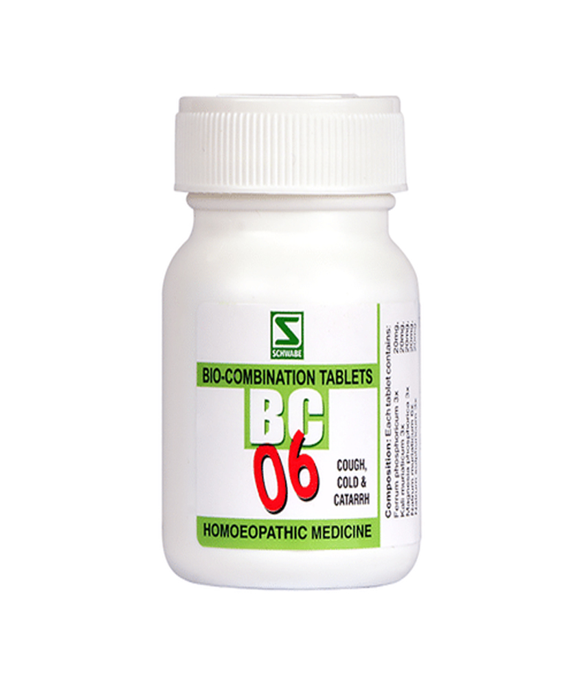 Dr Willmar Schwabe India Bio Combination 06 BC 06 Tablet
