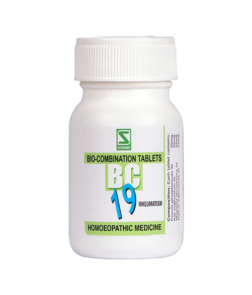 Dr Willmar Schwabe India Bio-Combination 19 (BC 19) Tablet Dr Willmar Schwabe India Bio Combination 19 Bc 19 Tablet