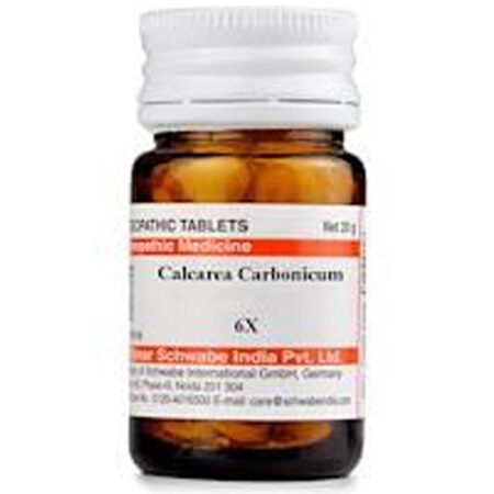Dr Willmar Schwabe Calcarea Carbonicum Trituration Tablet 6x