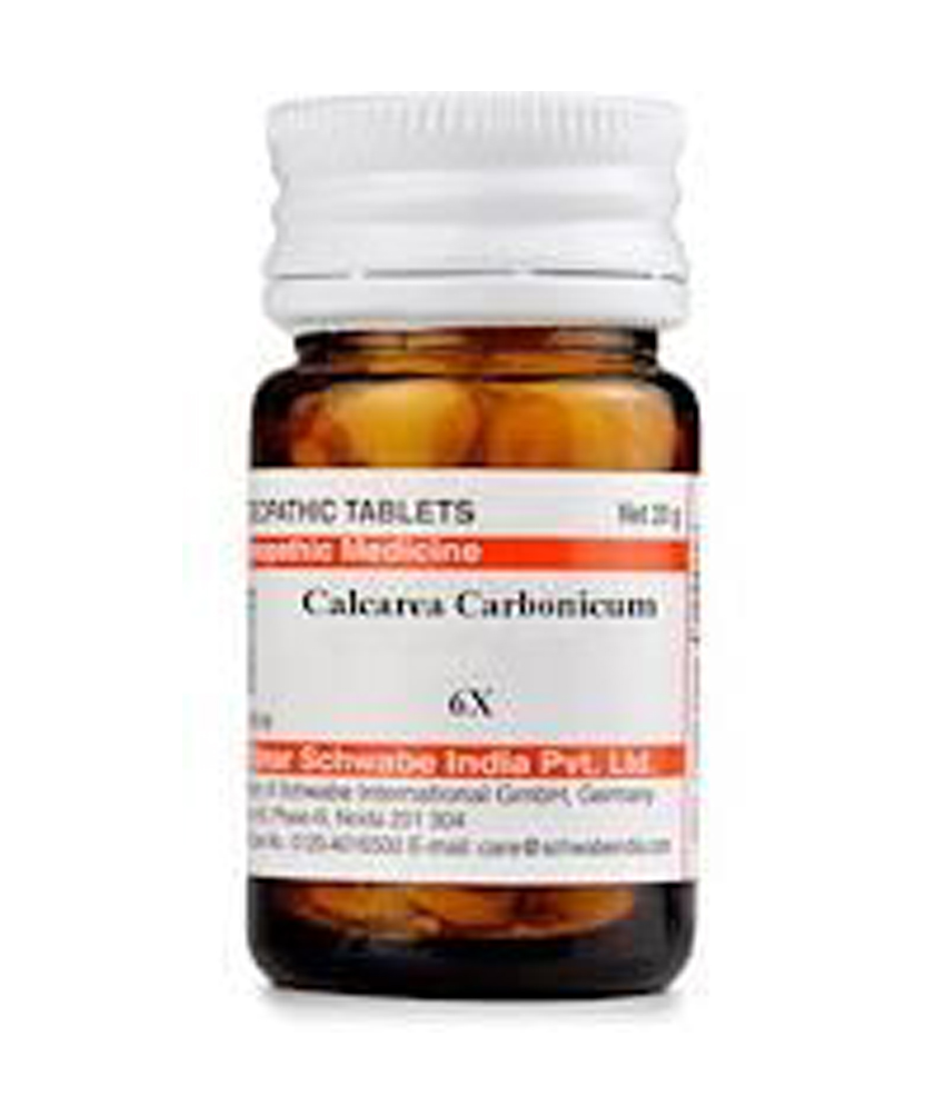 Dr Willmar Schwabe India Calcarea Carbonicum Trituration Tablet 6x