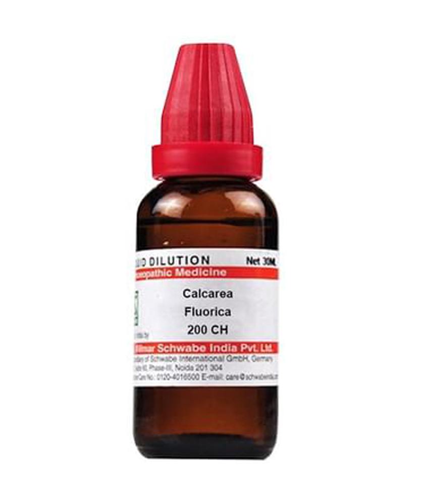 Dr Willmar Schwabe India Calcarea Fluorica Dilution 200 Ch