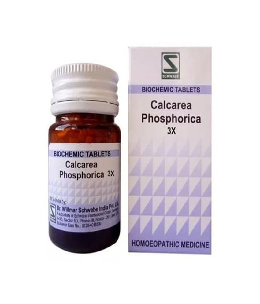 Dr Willmar Schwabe India Calcarea Phosphorica Biochemic Tablet 3x