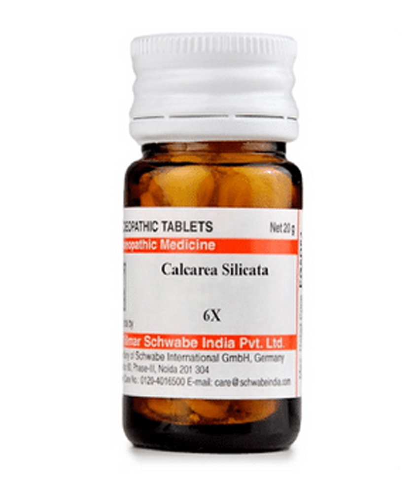 Dr Willmar Schwabe India Calcarea Silicata Trituration Tablet 6X