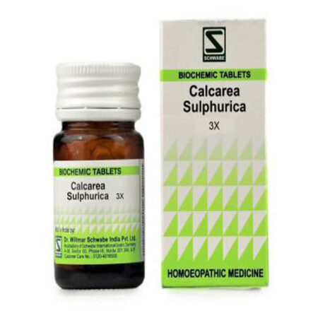 Dr Willmar Schwabe India Calcarea Sulphurica Biochemic Tablet 3X