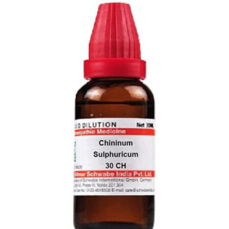 Dr Willmar Schwabe India Chininum Sulphuricum Dilution 30 CH
