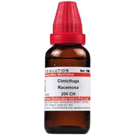 Dr Willmar Schwabe India Cimicifuga Racemosa Dilution 200 CH