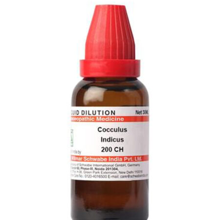 Dr Willmar Schwabe India Cocculus Indicus Dilution 200 Ch