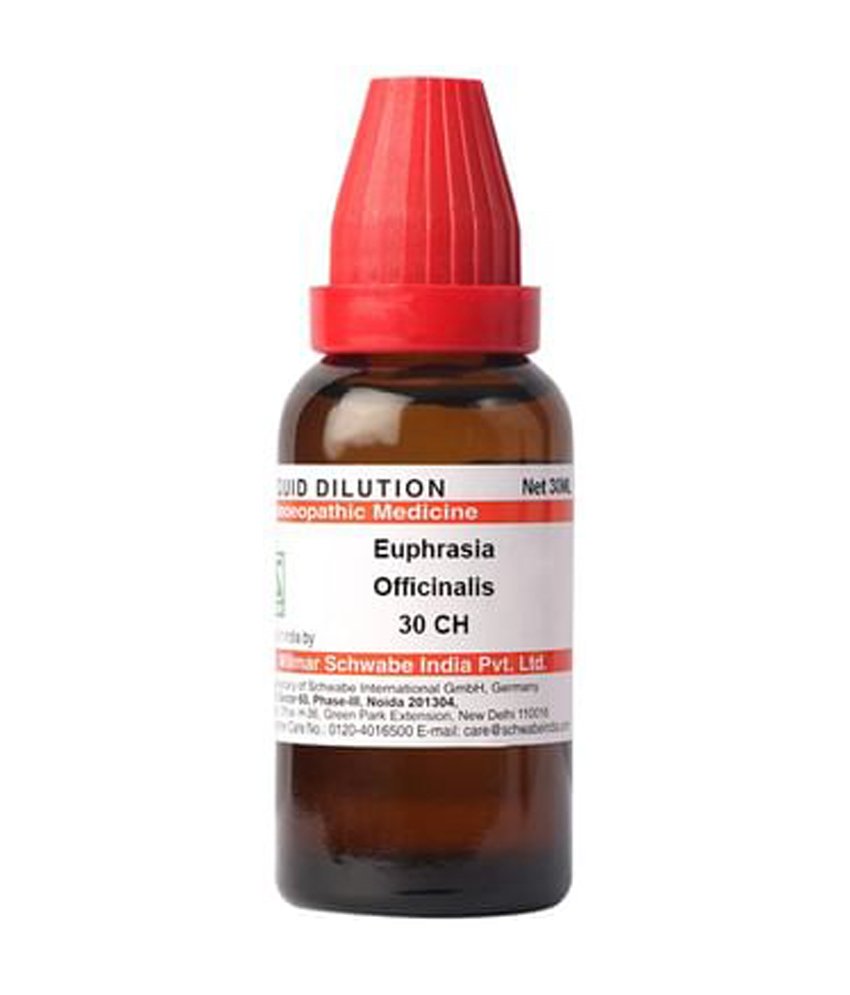 Dr Willmar Schwabe India Euphrasia Officinalis Dilution 30 Ch
