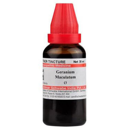 Dr Willmar Schwabe India Geranium Maculatum Mother Tincture Q