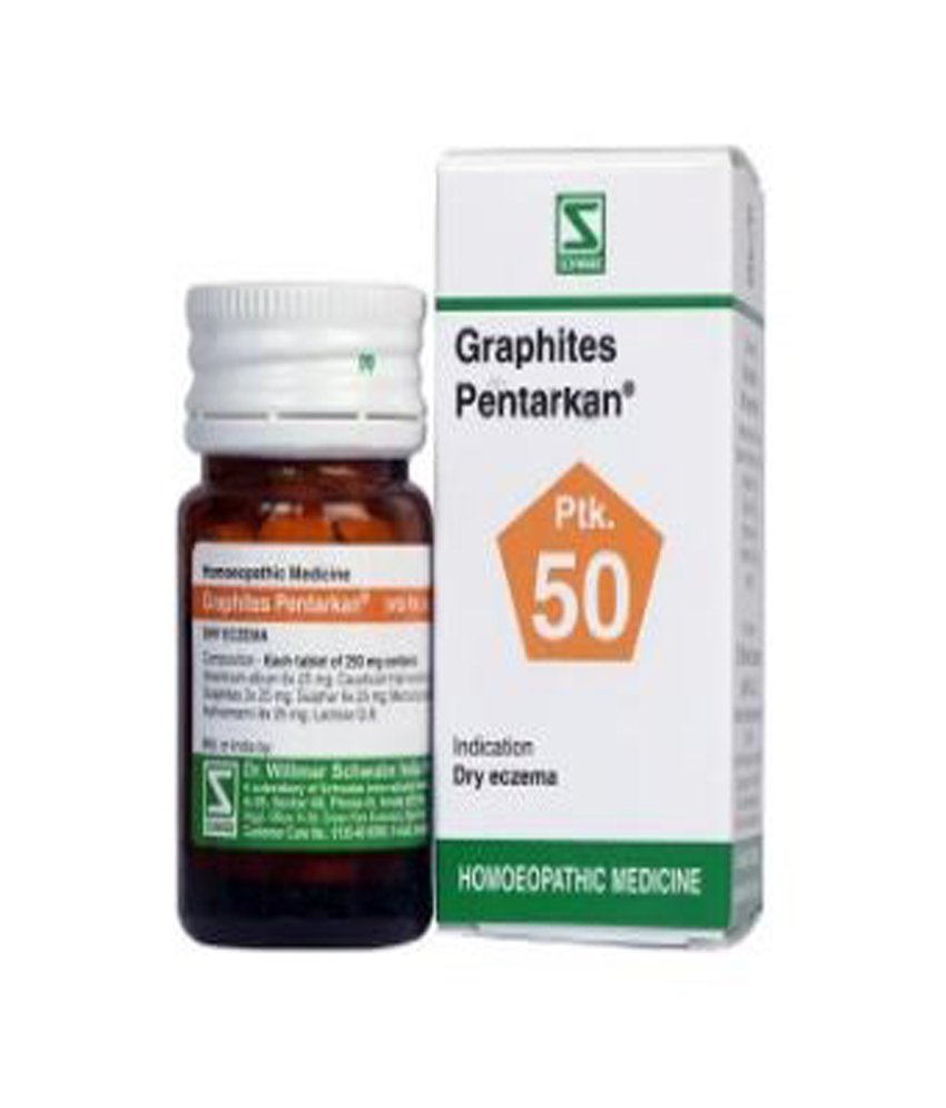 Dr Willmar Schwabe India Graphites Pentarkan Ptk 50 Tablet