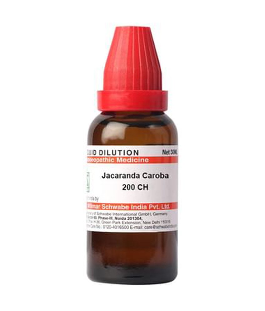 Dr Willmar Schwabe India Jacaranda Caroba Dilution 200 Ch