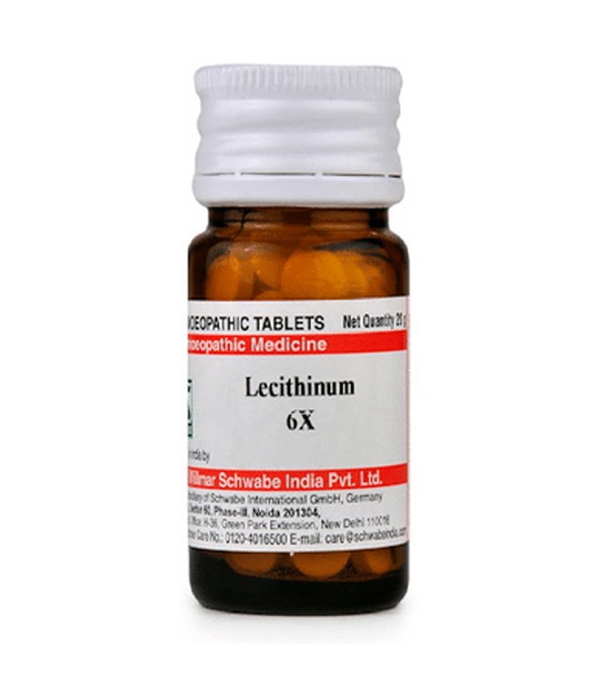 Dr Willmar Schwabe India Lecithin Trituration Tablet 6x