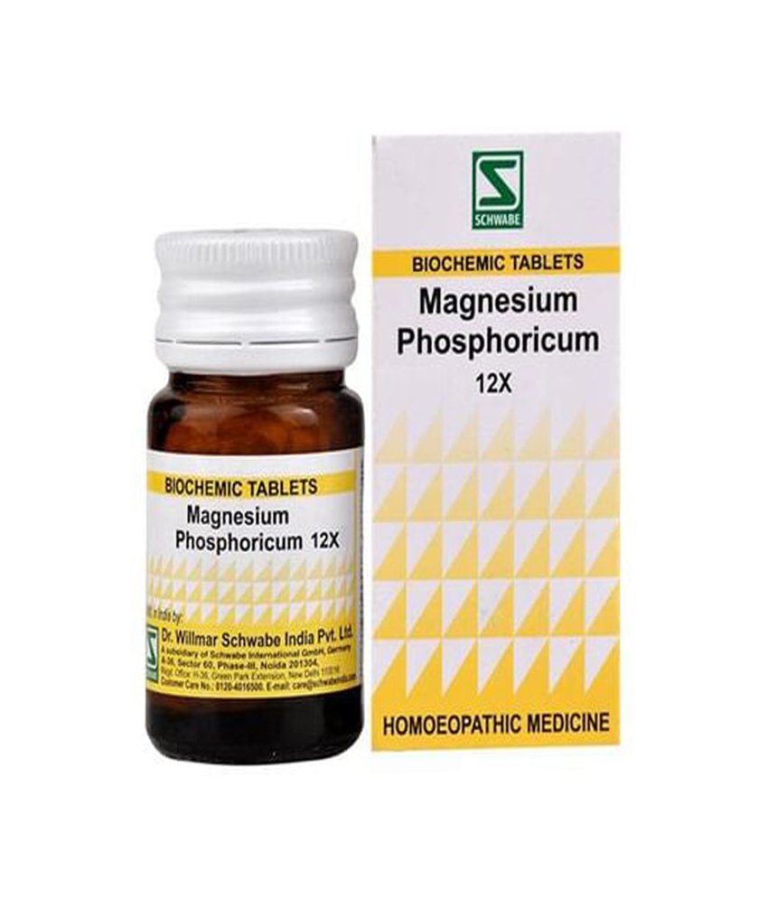 Dr Willmar Schwabe India Magnesia Phosphoricum Biochemic Tablet 12x