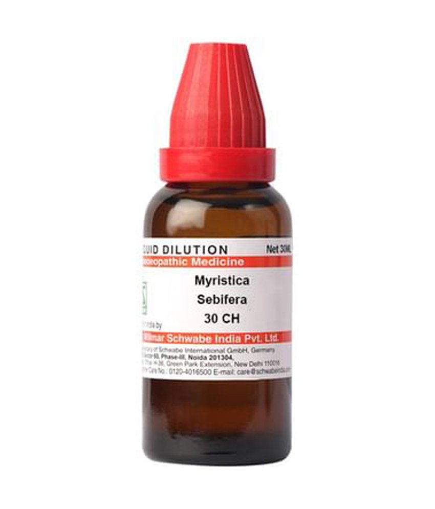 Dr Willmar Schwabe India Myristica Sebifera Dilution 30 CH Dr Willmar Schwabe India Myristica Sebifera Dilution 30 Ch