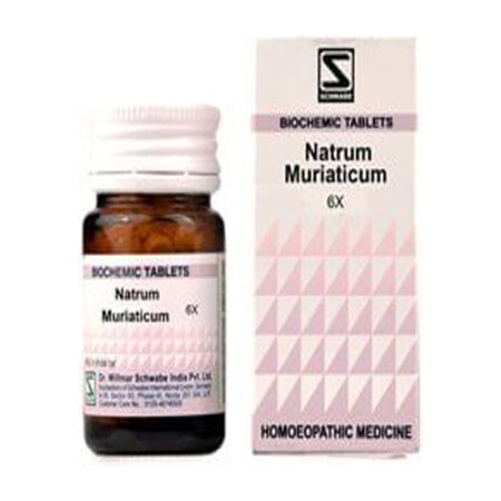 Dr Willmar Schwabe India Natrum Muriaticum Biochemic Tablet 6x