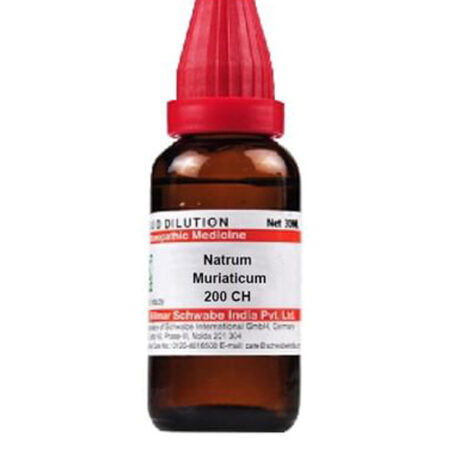 Dr Willmar Schwabe India Natrum Muriaticum Dilution 200 Ch