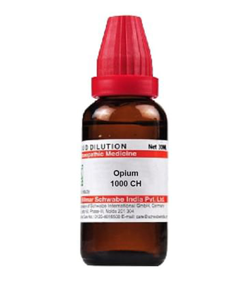 Dr Willmar Schwabe India Opium Dilution 1000 CH