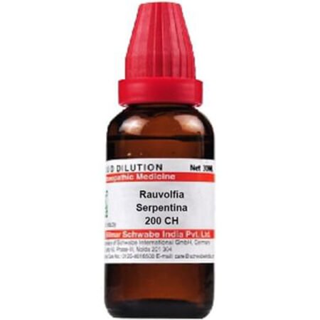 Dr Willmar Schwabe India Rauvolfia Serpentina Dilution 200 CH