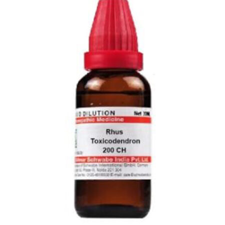 Dr Willmar Schwabe India Rhus Toxicodendron Dilution 200 CH