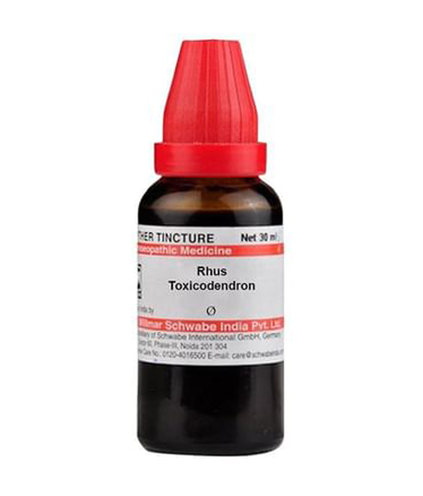 Dr Willmar Schwabe India Rhus Toxicodendron Mother Tincture Q