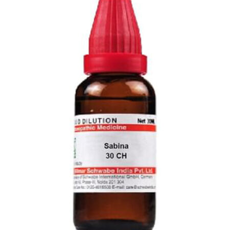 Dr Willmar Schwabe India Sabina Dilution 30 CH