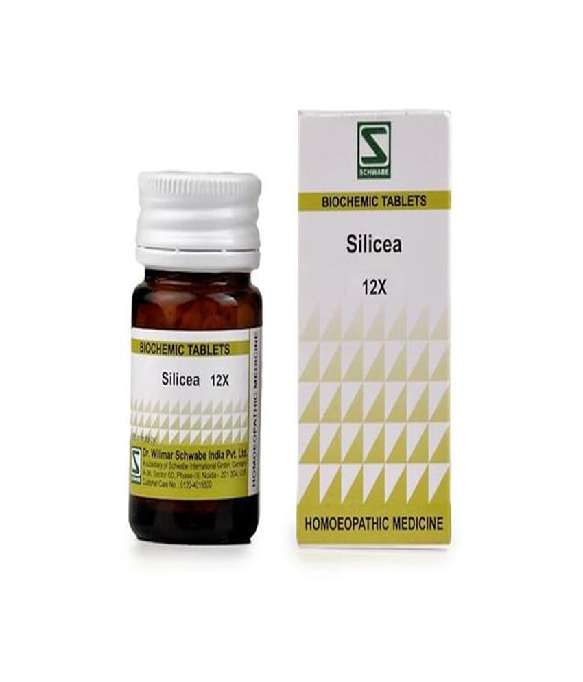 Dr Willmar Schwabe India Silicea Biochemic Tablet 12X Dr Willmar Schwabe India Natrum Sulphuricum Biochemic Tablet 12x