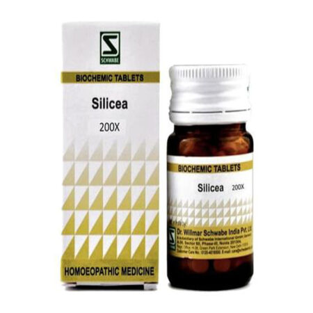 Dr Willmar Schwabe India Silicea Biochemic Tablet 200X