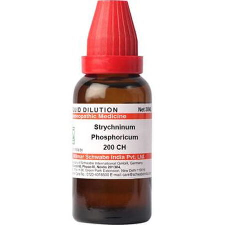 Dr Willmar Schwabe India Strychninum Phosphoricum Dilution 200 CH