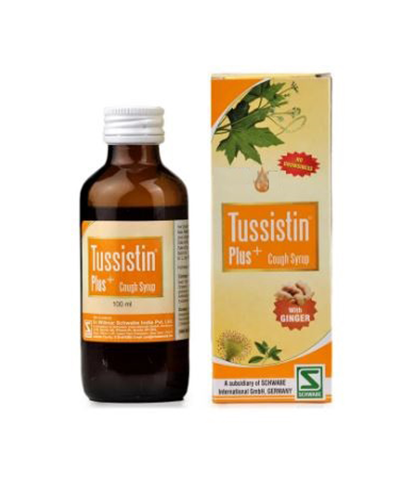 Dr Willmar Schwabe India Tussistin Plus Cough Syrup With Ginger