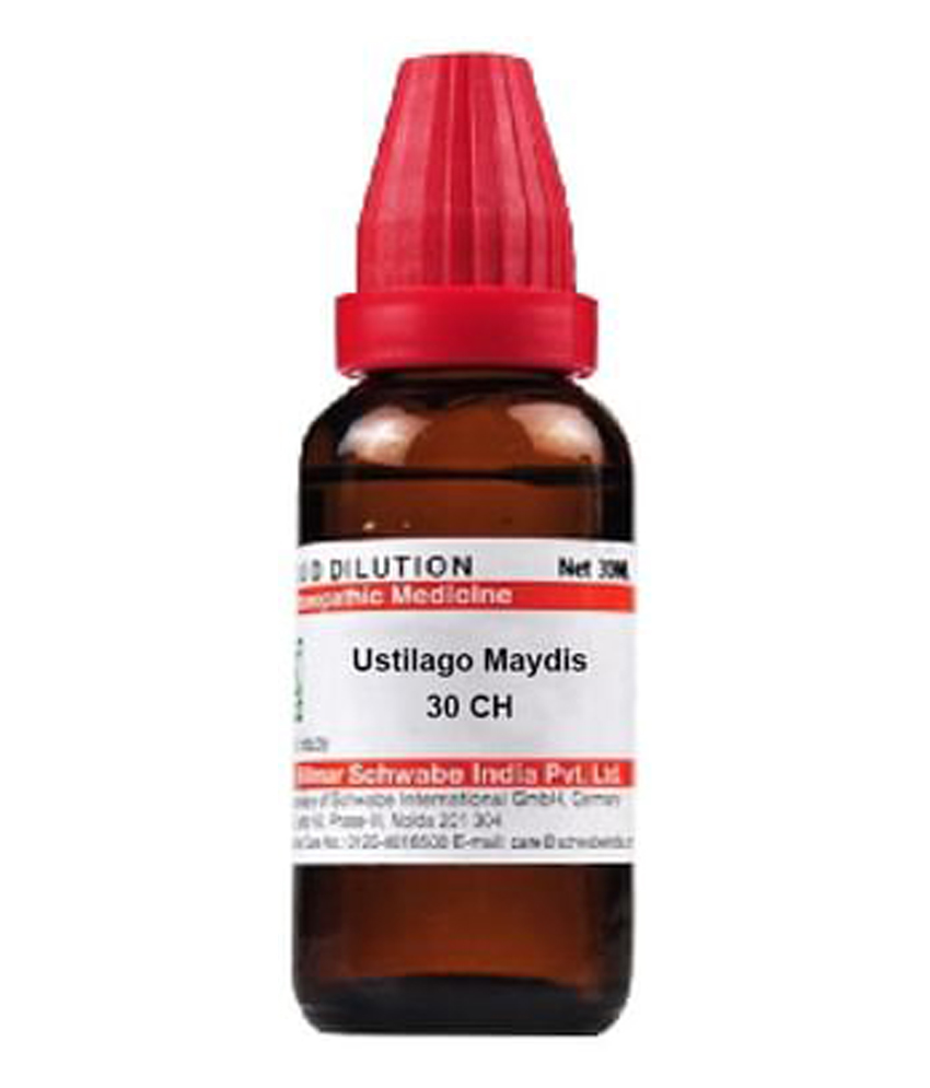 Dr Willmar Schwabe India Ustilago Maydis Dilution 30 CH