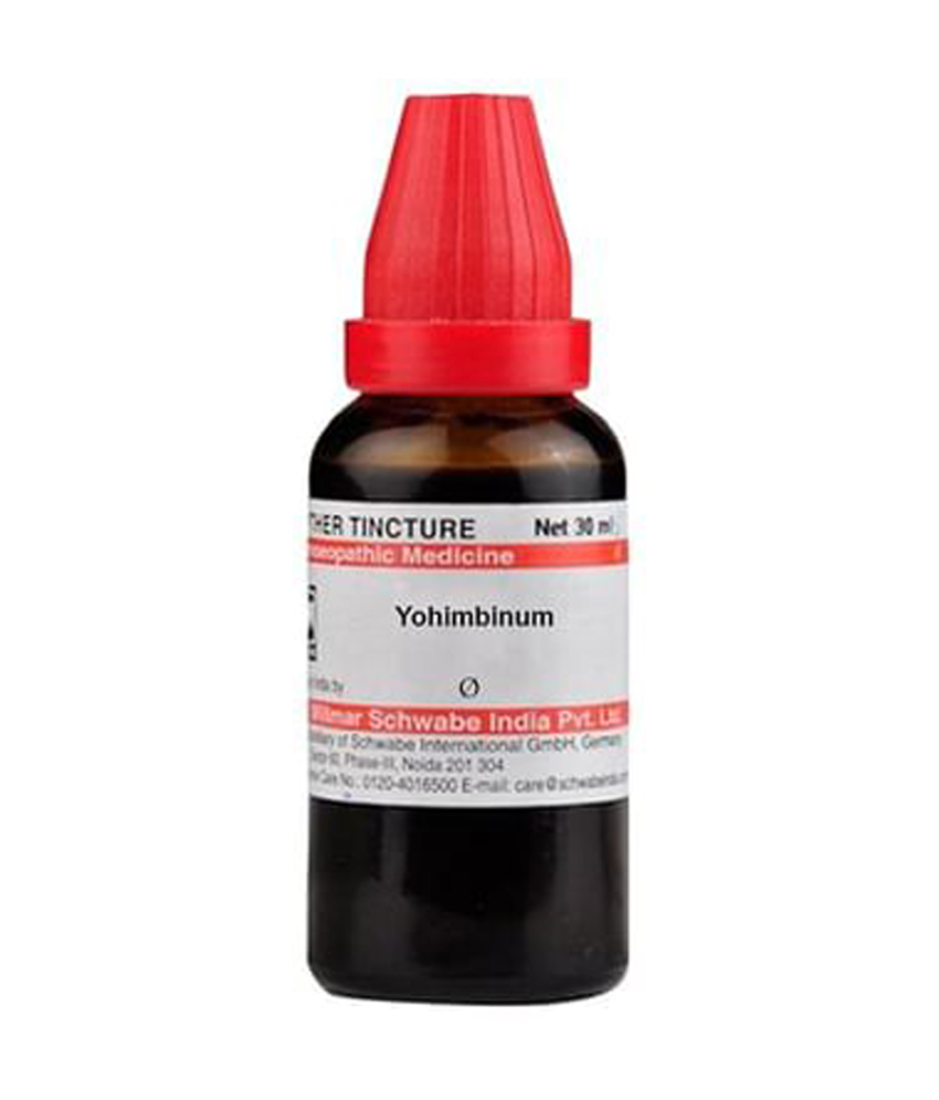 Dr Willmar Schwabe India Yohimbinum Mother Tincture Q