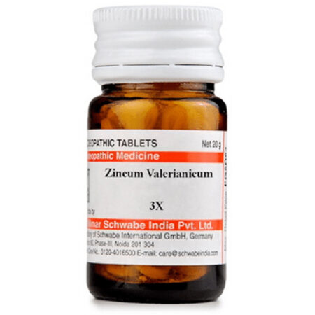 Dr Willmar Schwabe India Zincum Valerianicum Trituration Tablet 3X