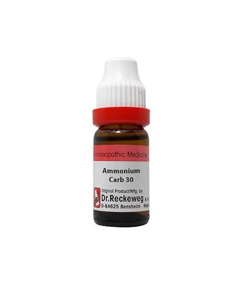 Dr. Reckeweg Ammonium Carb Dilution 30 CH 11 Ml
