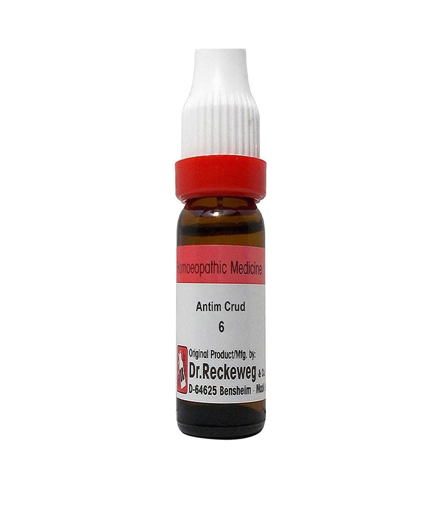 Dr. Reckeweg Antimonium Crud Dilution 6 CH 11 Ml
