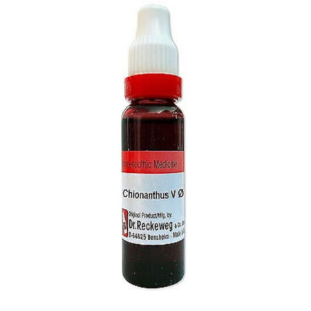 Dr. Reckeweg Chionanthus V Mother Tincture Q 20 Ml
