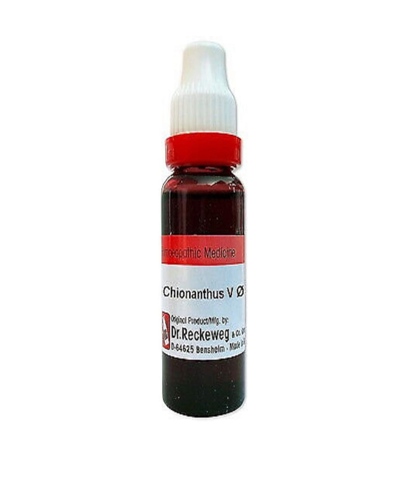Dr. Reckeweg Chionanthus V Mother Tincture Q 20 Ml Dr. Reckeweg Chionanthus V Mother Tincture Q 20 Ml