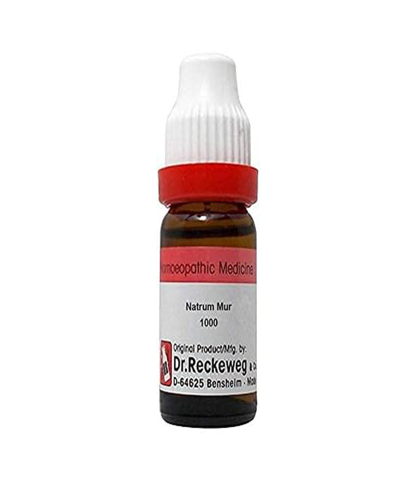 Dr. Reckeweg Natrum Mur Dilution 1000 CH 11 Ml