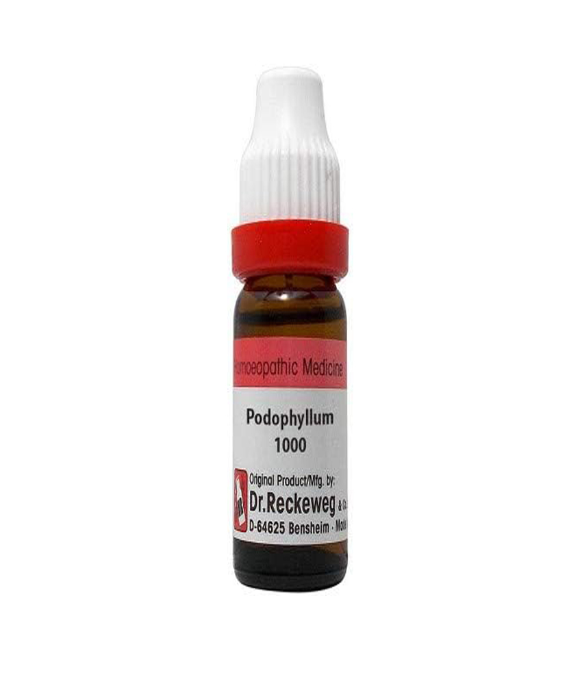 Dr. Reckeweg Podophyllum Peltatum Dilution 1000 CH 11 Ml